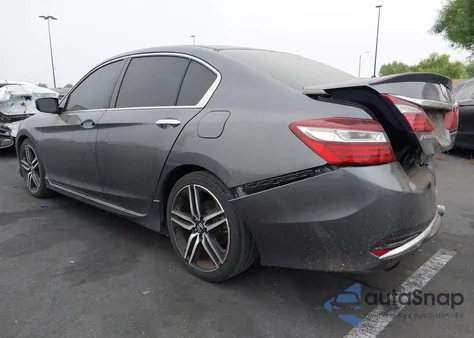 2017 Honda Accord Sport from USA, damaged, VIN 1HGCR2F55HA044066